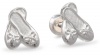 Sterling Silver Children's Ballet Slipper Earrings