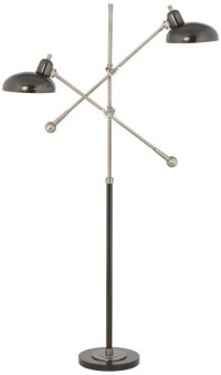 Bruno Task Floor Lamp in Lead Bronze Bruno Task Floor Lamp in Lead Bronze