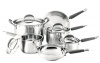 KitchenAid Gourmet Essentials Brushed Stainless Steel 10-Piece Cookware Set