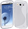 Cimo S-Line Back Flexible Cover TPU Case for Samsung Galaxy S III S3 (AT&T, T-Mobile, Sprint, Verizon, US Cellular, International) - Clear