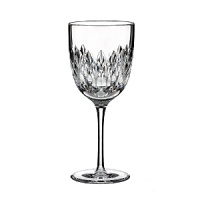 A toast to the tapered silhouette and elongated stem of this opulent Waterford white wine glass, Featuring signature dazzling cuts and brilliant clarity, it makes an elegant addition to fine dining occasions. A toast to the tapered silhouette and elongated stem of this opulent Waterford white wine glass, Featuring signature dazzling cuts and brilliant clarity, it makes an elegant addition to fine dining occasions.