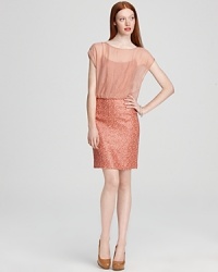 Unmistakably elegant, this French Connection dress masters the art of stylish seduction--drawing you in with feminine details, shimmering sequins and the promise of a photo-ready finish every time. Unmistakably elegant, this French Connection dress masters the art of stylish seduction--drawing you in with feminine details, shimmering sequins and the promise of a photo-ready finish every time.
