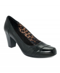 A comfort shoe that needs to be in every businesswoman's closet. The Sapphire Isis pumps by Clarks are supportive & stylish - perfect for long days at the office. A comfort shoe that needs to be in every businesswoman's closet. The Sapphire Isis pumps by Clarks are supportive & stylish - perfect for long days at the office.