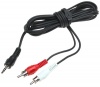 Belkin Audio Y Cable Splitter 1-Mini Plug, 2-RCA Plugs (6 feet)