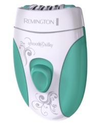 Unwanted hair is history! The epilator from Remington features 42 individual tweezers that remove hair quickly and painlessly at the root to leave behind nothing by silky smooth skin. It's so effective, it can even handle hairs as short as 1/5 of an inch! Two-year limited warranty. Model EP6010CDN.