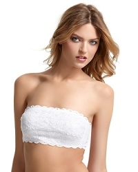 A lined lace bandeau makes a great alternative to your everyday bra. Style #NEVER1102