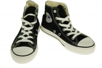 Converse Chuck Taylor Kids All Star Hi Top Black size 1.5 Converse Chuck Taylor Kids All Star Hi Top Black size 1.5