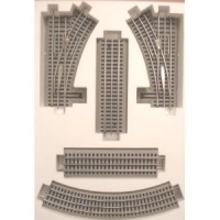 Lionel FasTrack Outer Passing Loop Add On Track Pack Lionel FasTrack Outer Passing Loop Add On Track Pack