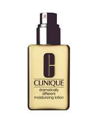 The moisture developed by Clinique's dermatologists to maintain optimal moisture balance for very dry skins, or skins dry in the cheeks, comfortable to oily in the T-zone. Softens, smoothes, improves. 4.2 fl. oz. The moisture developed by Clinique's dermatologists to maintain optimal moisture balance for very dry skins, or skins dry in the cheeks, comfortable to oily in the T-zone. Softens, smoothes, improves. 4.2 fl. oz.