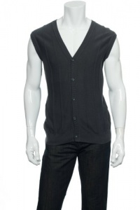 Perry Ellis Men's Solid Textured Vest Perry Ellis Men's Solid Textured Vest