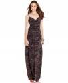Hot for day-to-night summer style, this printed BCBGeneration maxi dress is perfectly paired with statement extras! (Clearance)