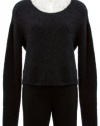 BCBGMAXAZRIA Women's Ida Cropped Pullover