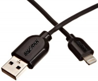 SHARKK Lightning Cable to USB Plug For iPhone 5 / iPad mini / iPad 4 / 8 Pin Apple Device Lightning Cable (3 Feet/0.9 Meters, Black) SHARKK Lightning Cable to USB Plug For iPhone 5 / iPad mini / iPad 4 / 8 Pin Apple Device Lightning Cable (3 Feet/0.9 Meters, Black)