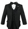 Johnnie Lene Black Tuxedo High Quality Set for Boys From Baby to Teen