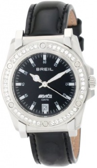 Breil Milano Men's TW0799 Manta Crystal Bezel Date Patent Leather Watch Breil Milano Men's TW0799 Manta Crystal Bezel Date Patent Leather Watch