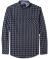Check please. Pop some pattern into your style this season with this shirt from Calvin Klein Jeans.