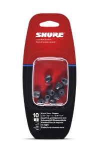 Shure EABKF1-10S Small Foam Sleeves (10 Included/5 Pair) for E3c, E4c, E5c, E500PTH, i3c, i4c & SE Earphones (Black) Shure EABKF1-10S Small Foam Sleeves (10 Included/5 Pair) for E3c, E4c, E5c, E500PTH, i3c, i4c & SE Earphones (Black)