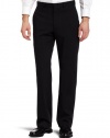 Kenneth Cole New York Mens Black Solid Wool Suit Separate Pant