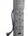 Belkin 12 Outlet Home/Office Surge Protector with Phone/Ethernet/Coaxial Protection and Extended Cord