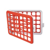 OXO Tot Mini Silicone Dishwasher Basket, Orange OXO Tot Mini Silicone Dishwasher Basket, Orange