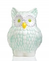 Wise beyond their years, kids will learn a thing or two about saving money with the Pitter Patter owl bank from Gorham. Perch it on a bookshelf or desk in your little one's bedroom.