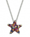 Effy Jewlery Balissima Multi Sapphire Starfish Pendant, 2.80 TCW