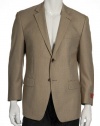 IZOD Tan LS 2 Button Sport Coat