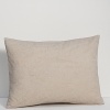 This decorative pillow underscores Calvin Klein's Tortoise collection. Fashioned for a clean look.