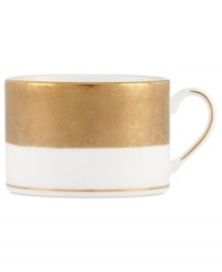 Make any occasion memorable with Gold Dust dinnerware. Combining the urbane style of Donna Karan with the renowned craftsmanship of Lenox, this timeless bone china cup radiates luxury with a wide band of matte-textured gold. Make any occasion memorable with Gold Dust dinnerware. Combining the urbane style of Donna Karan with the renowned craftsmanship of Lenox, this timeless bone china cup radiates luxury with a wide band of matte-textured gold.
