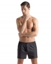Hanro Men's Pure Woven Boxer With Fly