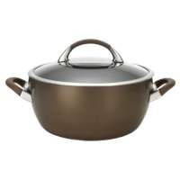Circulon Symmetry Chocolate Hard Anodized 5-1/2-Quart Covered Casserole Circulon Symmetry Chocolate Hard Anodized 5-1/2-Quart Covered Casserole