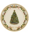 Branch out with the collectible new Lenox Trees Around the World plate featuring Greece. With gold banding, Greek flags and all the trimmings of a perfectly decked tree. Dated 2012.