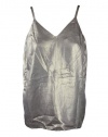 Rodebjer womens emmy lightweight metallic sleeveless top