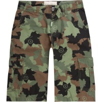 LRG - Kids Boys 8-20 Core Cargo Shorts, Olive, 16