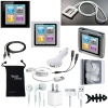 DigitalsOnDemand 14-Item Accessory Bundle for New Apple iPod Nano 6th Gen Generation 8GB 16GB