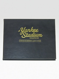 A touching and unforgettable tribute to the house that Ruth built, bound by hand in a beautiful full-grain calfskin leather. Featuring photos and text celebrating all the great moments and memories throughout the years, including Babe Ruth's then-record 60th home run, Lou Gehrig's tearful farewell address, Don Larsen's perfect game and more. This limited-edition keepsake book will delight even the most discerning baseball collector. 