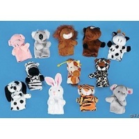 12 PC Animal Finger Puppets 12 PC Animal Finger Puppets