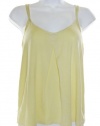 Alfani Women's Intimates Modal Sleep Chemise Tank, Yellow, Small