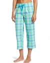 Nautica Sleepwear Women's Birch Capri Pajama Bottom
