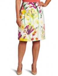 Calvin Klein Women's Plus-size Printed Pencil Skirt Calvin Klein Women's Plus-size Printed Pencil Skirt