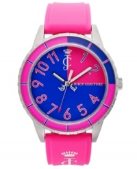 For the fiercest of fashionistas only: this Taylor collection watch from Juicy Couture brings the heat with hot pink hues. For the fiercest of fashionistas only: this Taylor collection watch from Juicy Couture brings the heat with hot pink hues.