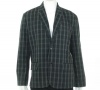 Kenneth Cole Reaction Plaid Tacular Jacket Dim Grey Combo XXL