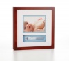 Pearhead Baby Bracelet Frame, Mahogany