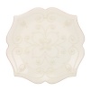 Lenox French Perle Assorted Plates, 7.5-Inch, White, Set of 4