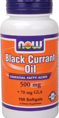 Now Foods Black Currant Oil 500mg Soft-gels, 100-Count Now Foods Black Currant Oil 500mg Soft-gels, 100-Count