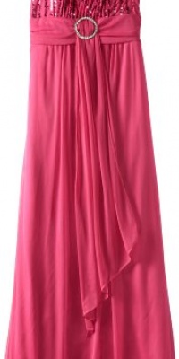 Ruby Rox Kids Girls 7-16 Caviar Maxi Dress, Very Berry, Large