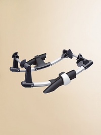 This adapter lets you move select models of Graco's SnugRide Infant car seat from your car to the Bee stroller chassis and back again without disturbing your baby. Lightweight aluminum and plastic Car seat can face forward or backward on chassis Imported This adapter lets you move select models of Graco's SnugRide Infant car seat from your car to the Bee stroller chassis and back again without disturbing your baby. Lightweight aluminum and plastic Car seat can face forward or backward on chassis Imported