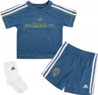 Seattle Sounders FC MLS Toddlers Set - Striker Jersey, Shorts and Socks, Blue (3T, Blue) Seattle Sounders FC MLS Toddlers Set - Striker Jersey, Shorts and Socks, Blue (3T, Blue)