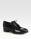 A prime example of menswear inspiration, these classic Italian leather oxfords have a lace-up front and rubber sole for traction. Rubber heel, 1 (25mm)Leather upperLeather liningRubber solePadded insoleMade in Italy