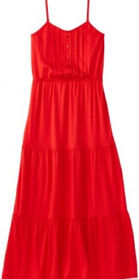 Ella Moss Girl Girls 7-16 Skylar Maxi Dress, Chili, 12 Ella Moss Girl Girls 7-16 Skylar Maxi Dress, Chili, 12